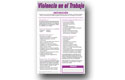 Workplace Violence Poster-Spanish